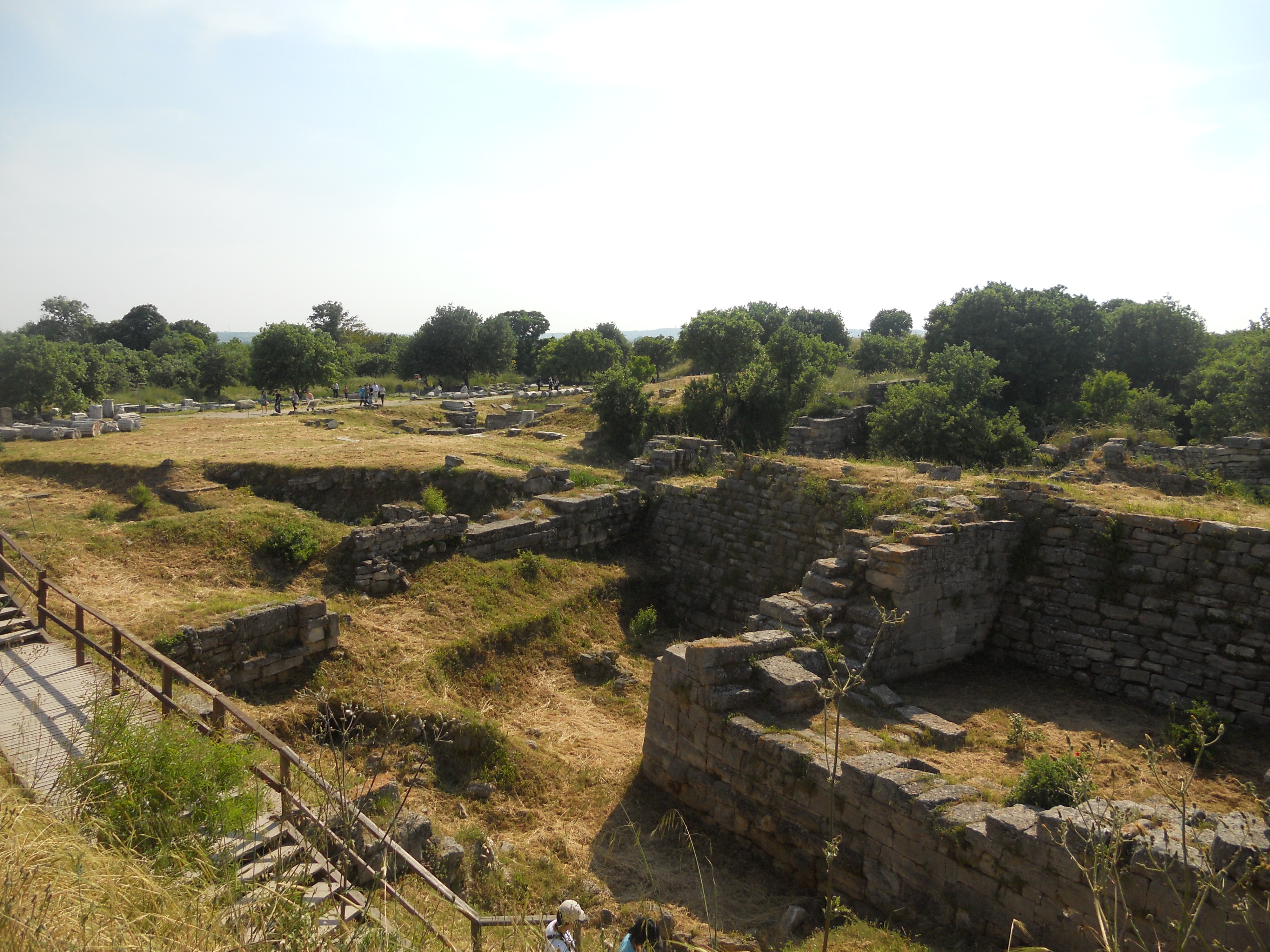 Ruins of Troy (Photo: blueprintsandbackpacks.wordpress.com)